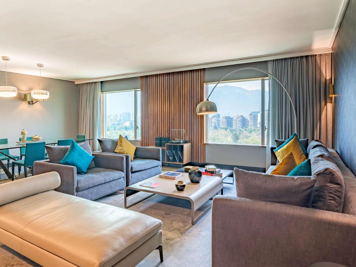 Pullman Santiago Vitacura ภายนอก รูปภาพ A suite at the hotel