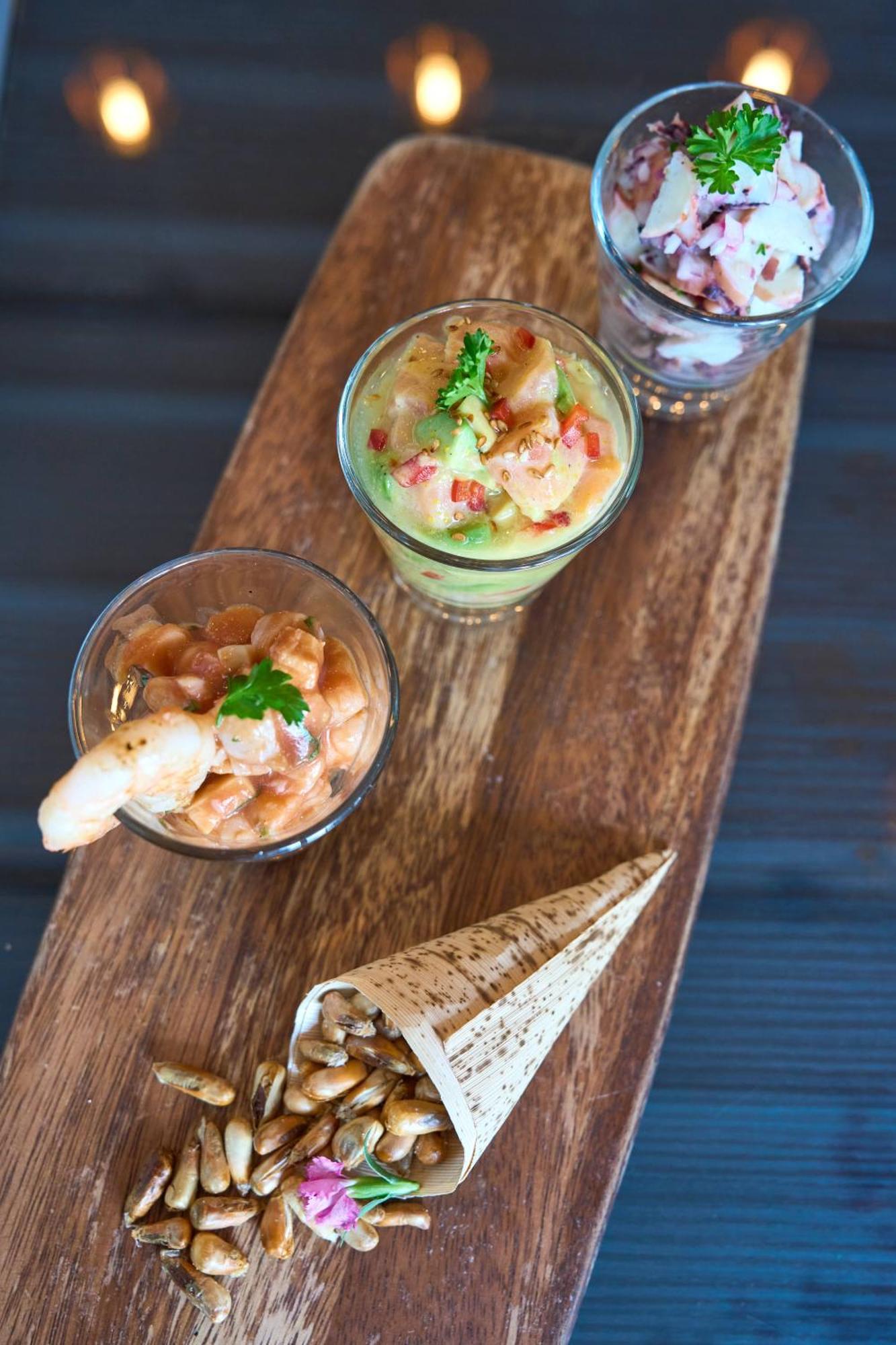 Pullman Santiago Vitacura ภายนอก รูปภาพ Shrimp cocktail