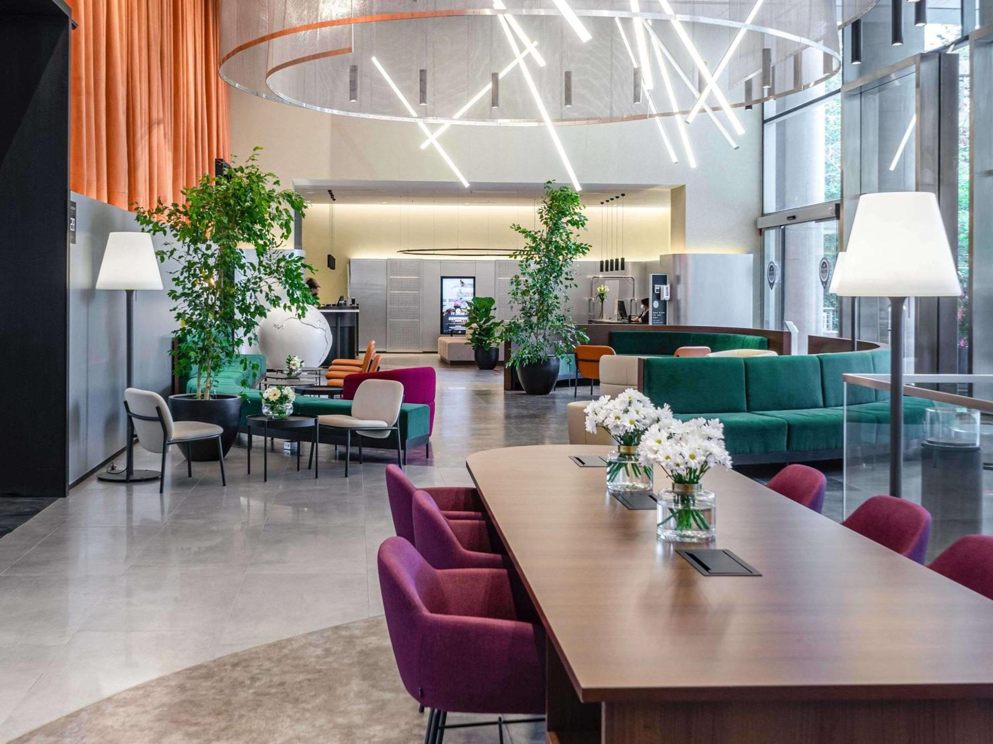 Pullman Santiago Vitacura ภายนอก รูปภาพ Lobby